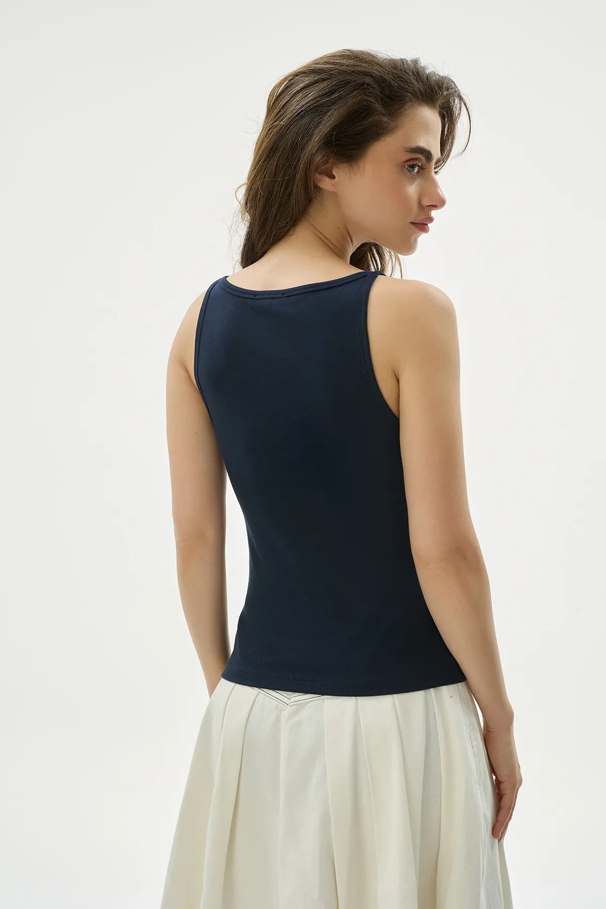 Halter Yaka Lacivert Atlet-3