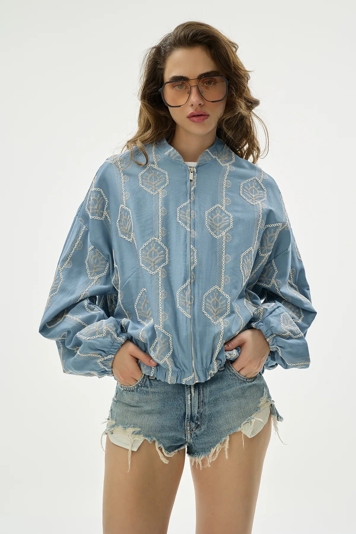 Mavi Bomber Ceket