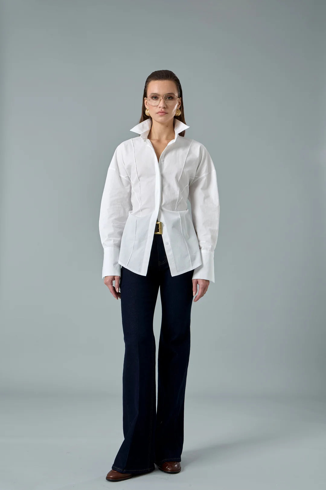 Feminen Kesim Gömlek-2