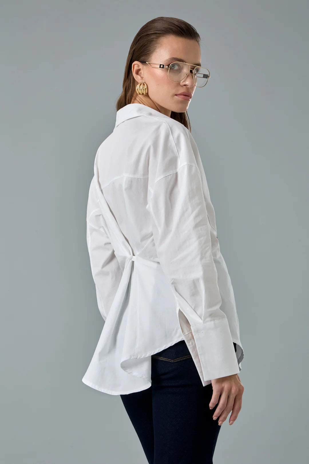 Feminen Kesim Gömlek-5