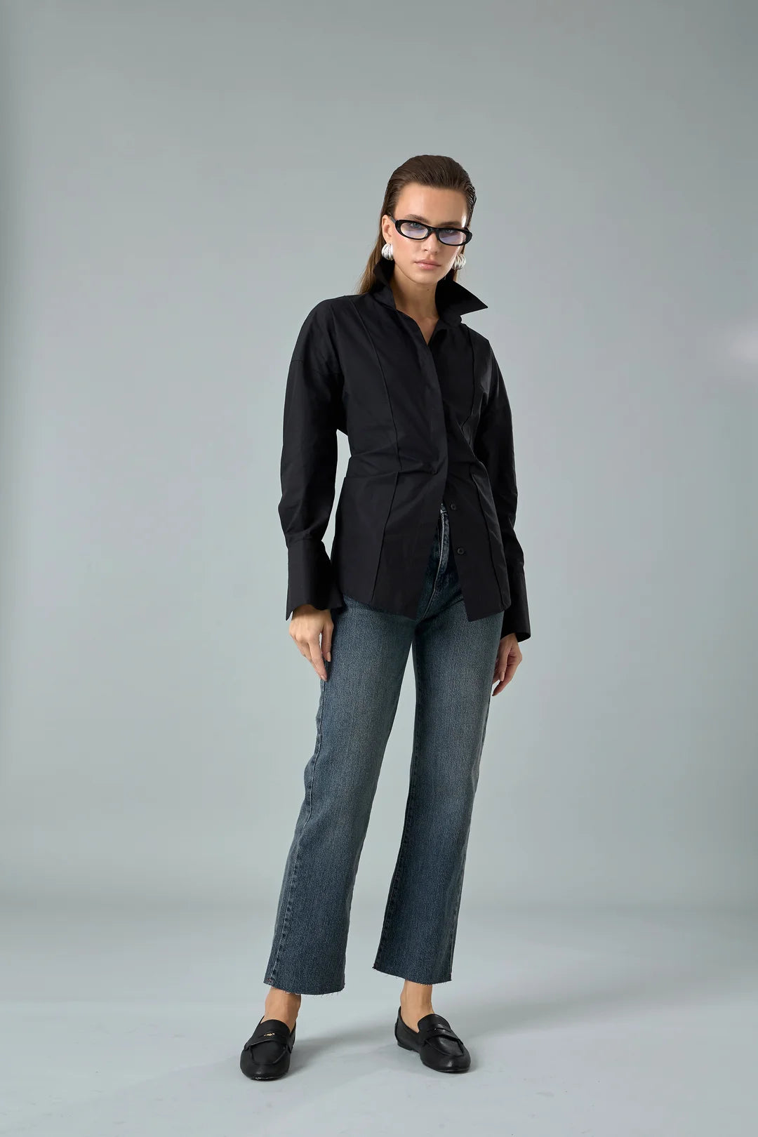 High Waist Straight Jean