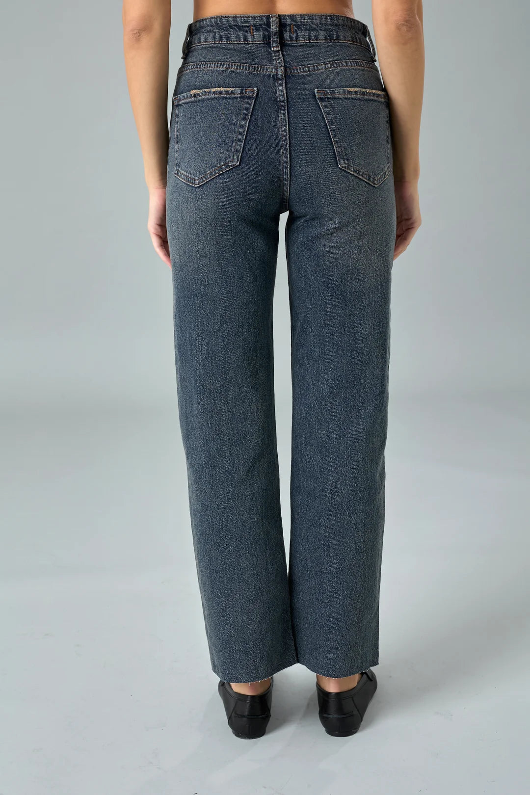 High Waist Straight Jean-3