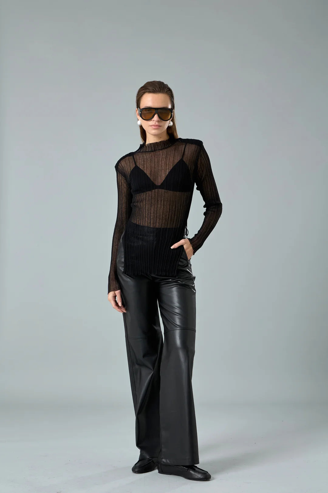 Deri Palazzo Pantolon