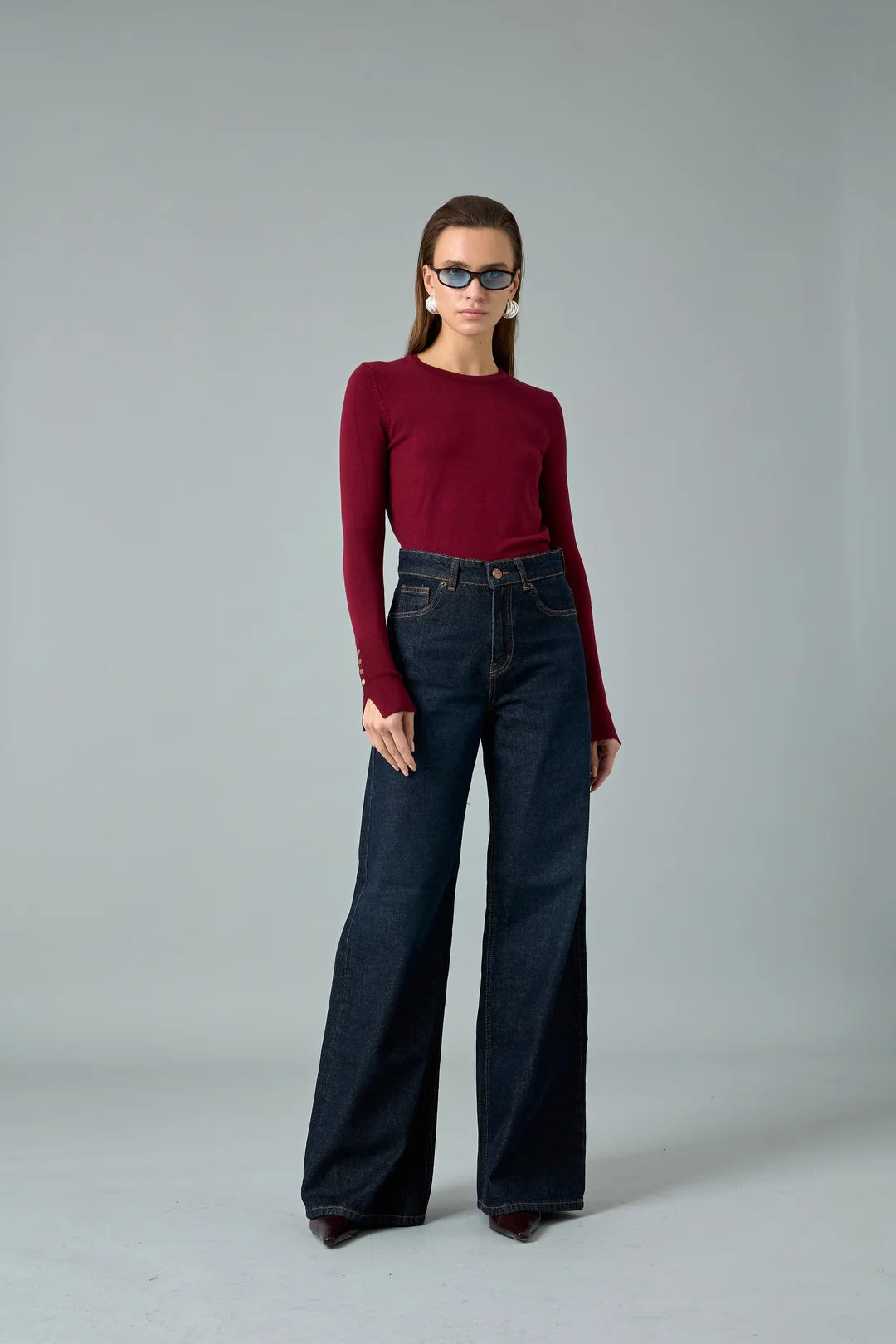 High Waist Wide Leg Jean-zoom-2