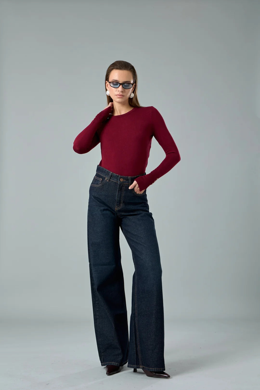 Bisiklet Yaka Triko-zoom-4