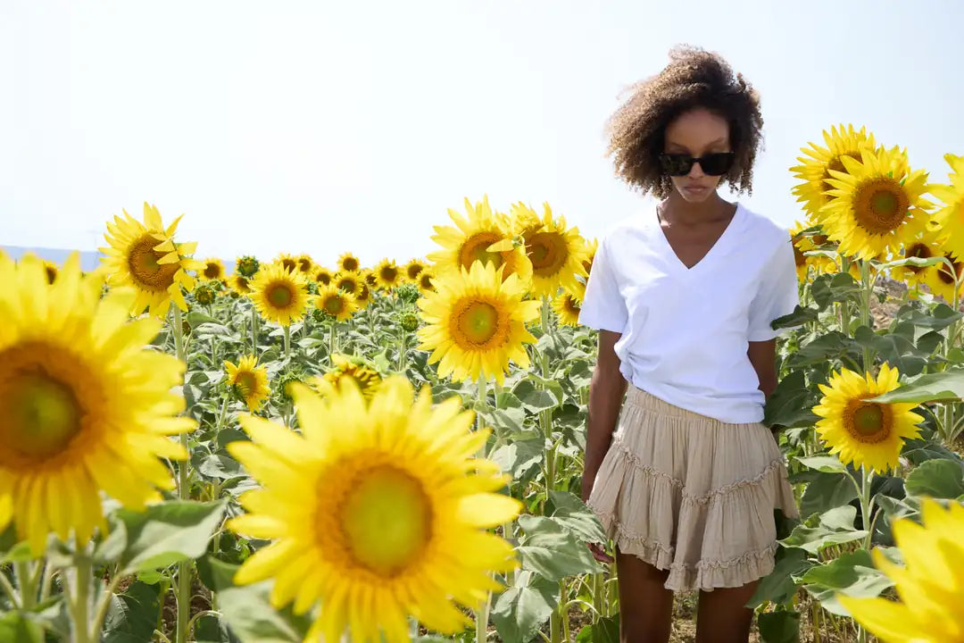 V Yaka T-Shirt-zoom-2